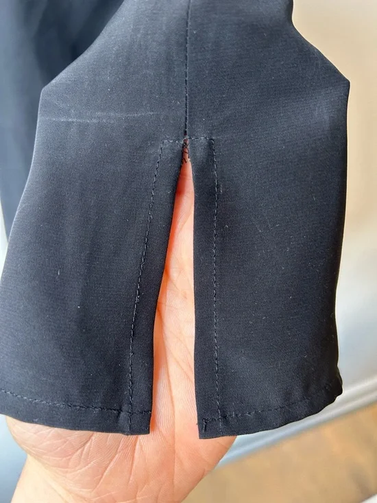 Black Silk Embroidered Camisole Tank Top - Picture 7 of 7